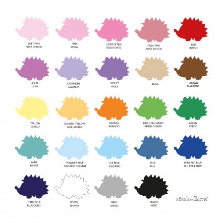 Color chart for your stars