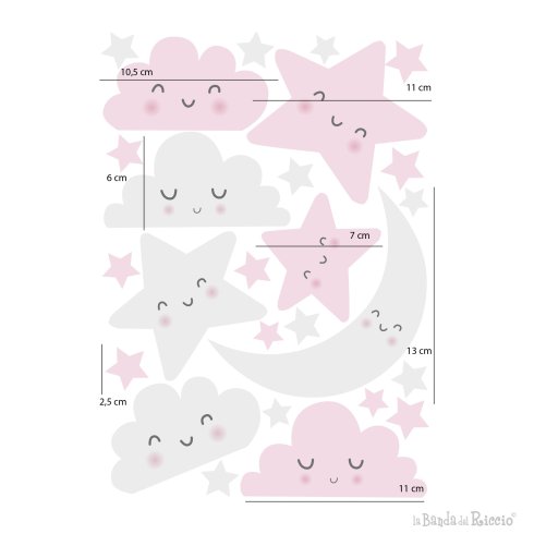 Misurazione degli stickers.