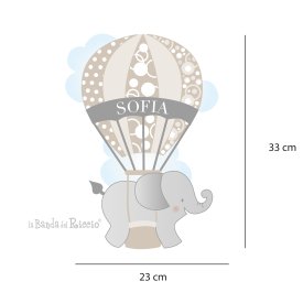 Air Balloons 2 Door Decal