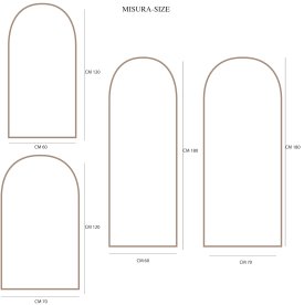 Misure disponibili per l'arco