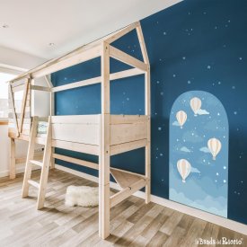 Arco Boho con mongolfiere