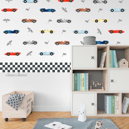 Pattern Rally macchinine e...