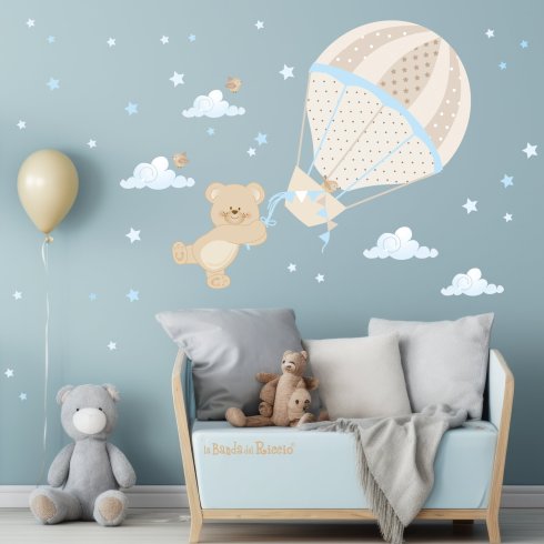 Teddy Bear and Air balloons