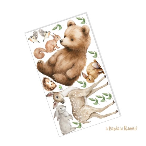 Watercolor Forest Animals