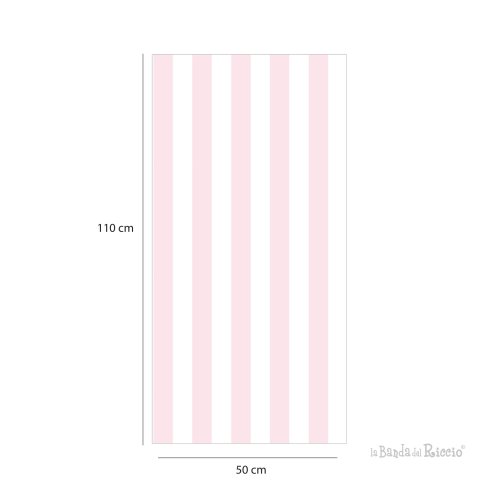 Rectangular Striped Boiserie wall decal