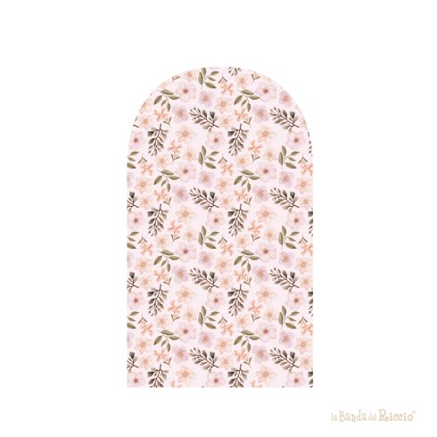 Arch with romantic flower Wall Sticker, room decor