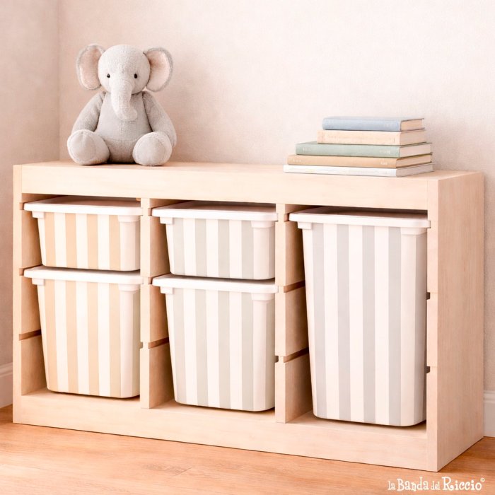 Stickers for IKEA Trofast boxes