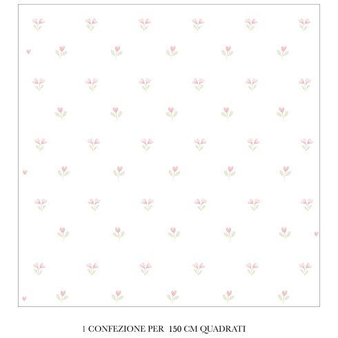 Little Hearts flowers Pattern