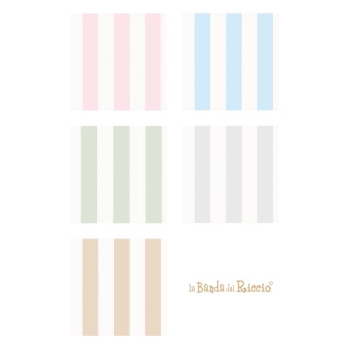 colori arco adesivo murale a righe