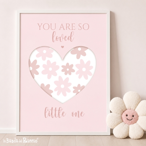 Personalized Baby Girl Nursery Prints | The Daisies