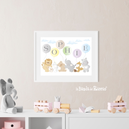 Print Balloons with Name