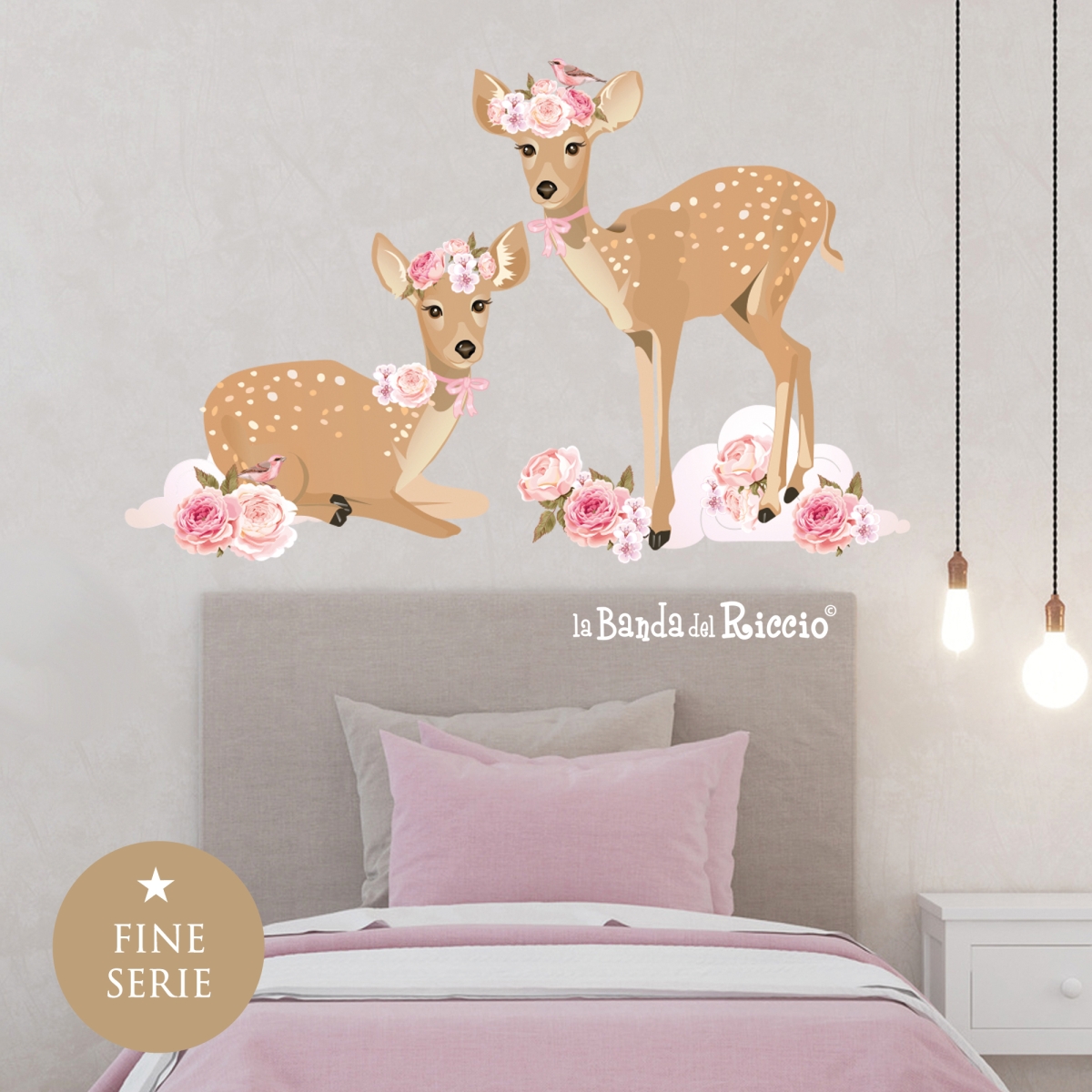 Fawns wall stickers