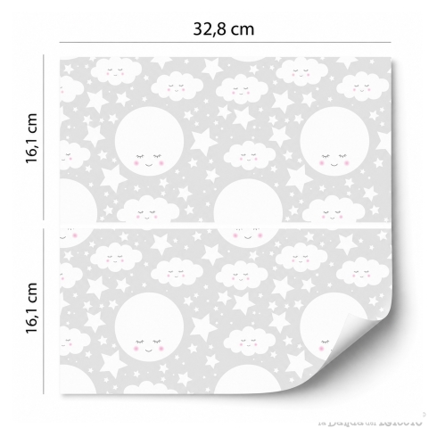 IKEA KALLAX Decorative Adhesive Panels Moonlight Collection
